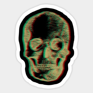 Skull 3D Sticker